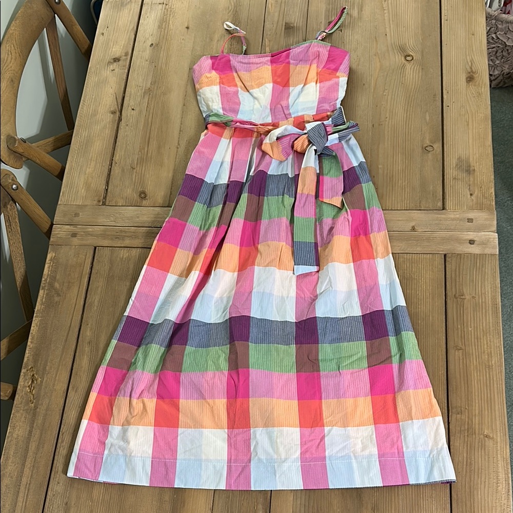 kate spade new york x target plaid midi dress
